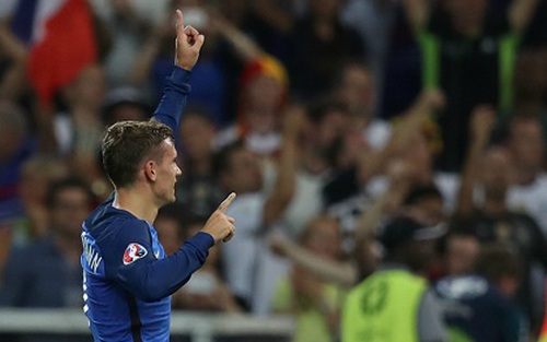 Griezmann giành danh hiệu Vua phá lưới EURO 2016
